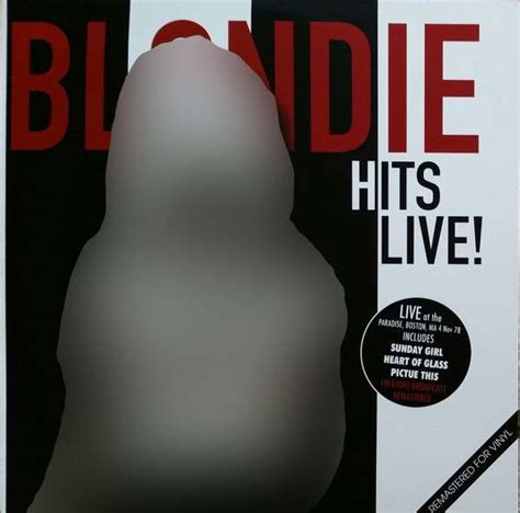 Blondie Hits Live Pop Eye Velvet Music Alkmaar