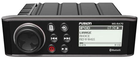 Fusion Ms Ra70 Marine Stereo Amfm W Bluetooth Tackledirect