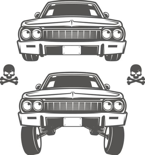 Lowrider Illustrations Royalty Free Vector Graphics