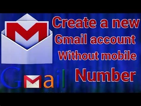 create a new gmail account without mobile number 1280x720 3 78Mbps 2017