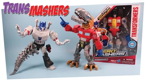 Transformers Hero Mashers Optimus Prime Megatron Grimlock Review Youtube