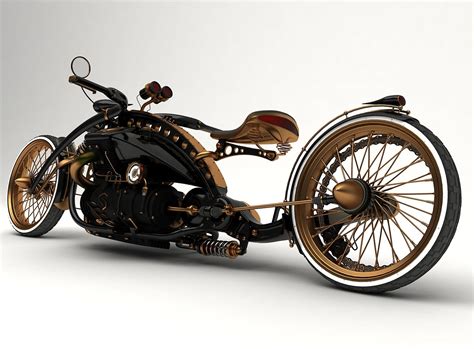 Russian Steampunk Motorcycle Pics