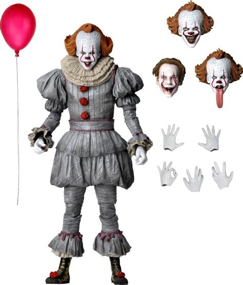 Es Der Clown Le Clown Figurines Daction Bill Skarsgard Chuck