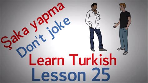 Learn Turkish Lesson 25 Conversation Phrases Part 5 YouTube