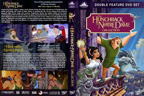 The Hunchback Of Notre Dame Collection Dvd Cover 1996 2002 R1 Custom