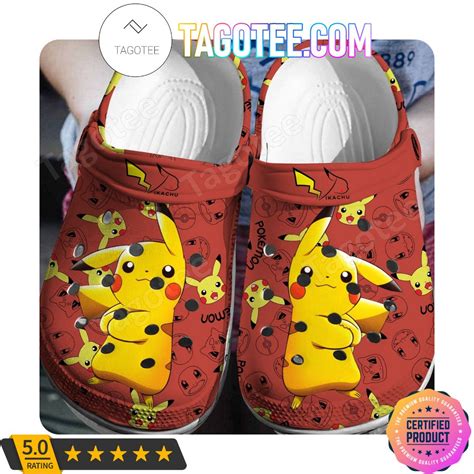 Pikachu Pokemon Sandals Clog Shoes Tagotee
