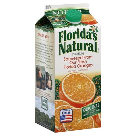 Florida S Natural Orange Juice No Pulp Original Fl Oz Instacart