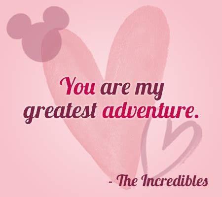 Purchase multiple prints and only pay one combined shipping fee. "You are my greatest adventure." | 24 Disney Movie Love Quotes | Disney Baby | DISNEY BABY ...