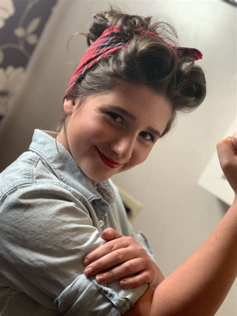 That's why we're putting rosie the riveter on your radar for halloween this year. Rosie the Riveter costume for girls. | Rosie the riveter ...