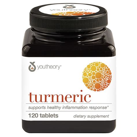 Youtheory Turmeric Advanced Formula Anti Inflammatory Support Tablets