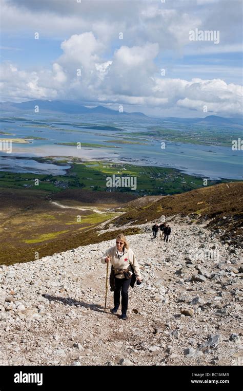 Hiking Croagh Patrick Ireland Hi Res Stock Photography And Images Alamy