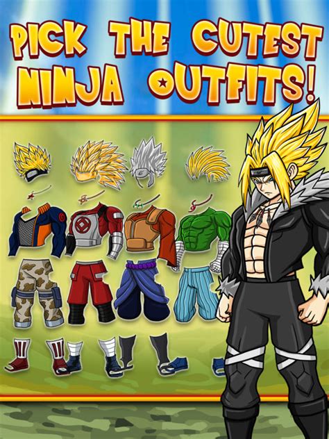 Anime Ninja Character Manga Creator Games For Free Apprecs