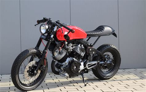 Details Zum Custom Bike Yamaha Xv 750 Virago Des Händlers Bpr Bikes Ek