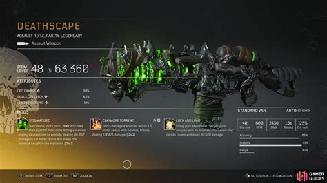All New Legendary Weapons In Outriders Worldslayer Weapons