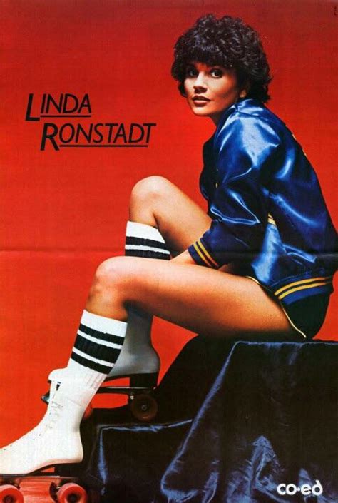 Linda Ronstadt And Her Roller Skates 1978 Roldschoolcelebs