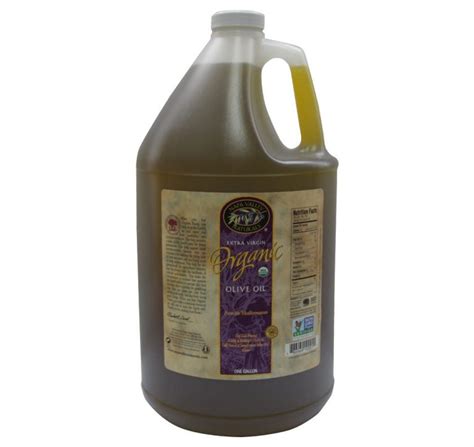 napa valley naturals 4 gallons organic extra virgin olive oil 1 gal carlo pacific