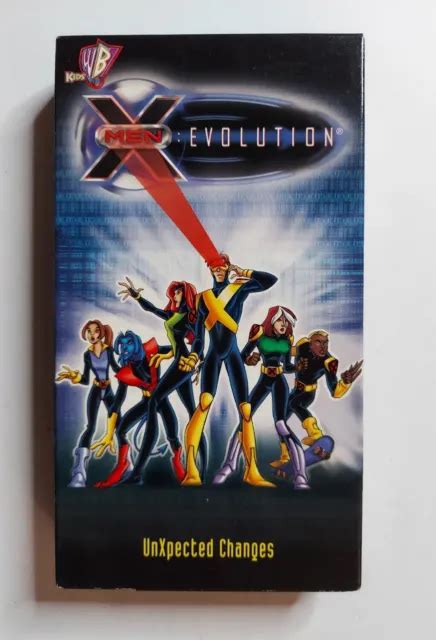 X Men Evolution Unxpected Changes Vhs 2001 Screening Copy 564