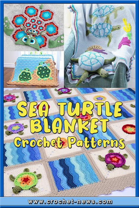 7 Sea Turtle Crochet Blanket Patterns Crochet News