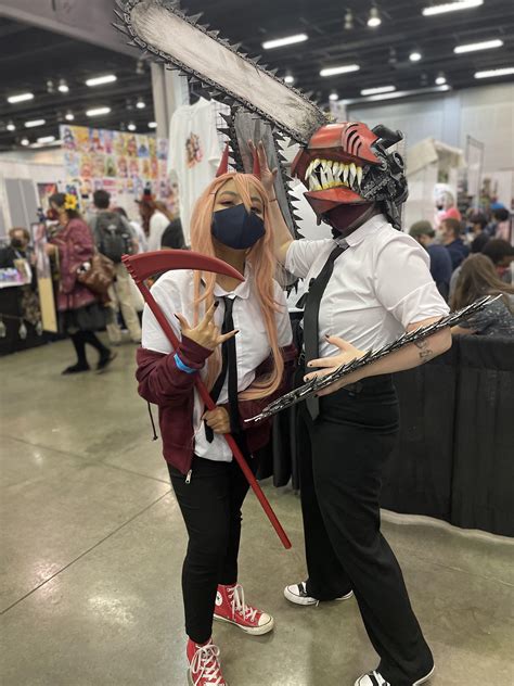 Self As Power From Chainsaw Man With An Awesome Denji Cosplayer R