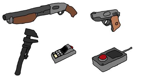 Engineer Stock Weapons In Ms Paint Day 6 Of 19 Tf2
