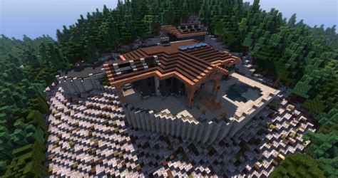 Hilltop House Minecraft Project