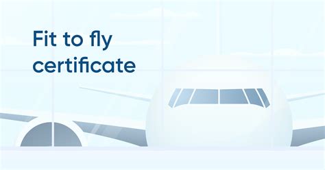 Fit To Fly Certificate Medicspot