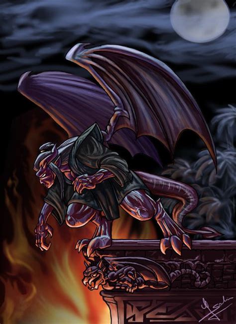 My Favorite Gargoyle By Evolvana On Deviantart Gargoyles Characters