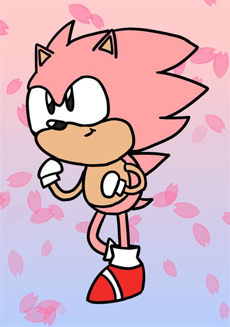 Pink Sonic Is The Hottest New Sonic Fanart Trend And I Couldnt Miss