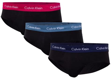 calvin klein majtki mĘskie hip briefs 3 pak black u2661g 9hc rozmiar s calvin klein moda