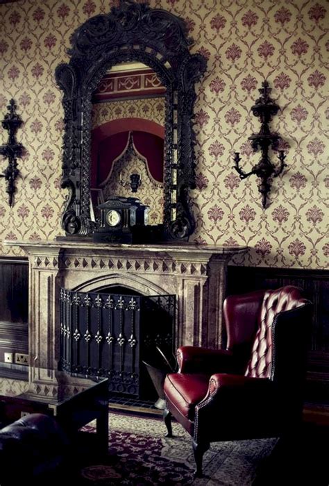 Gothic House Victorian Parlor