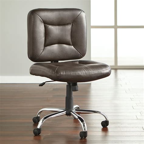 Brylanehome Big And Tall Armless Office Chair Extra Wide Oversized 500