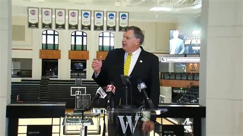 Full Video Wofford Introduces Jay Mcauley As New Head Coach Youtube