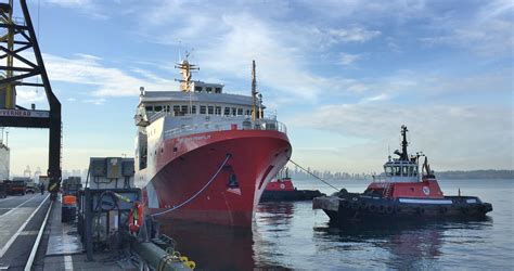 First Large Vessel Launched under National Shipbuilding Strategy | B.C ...