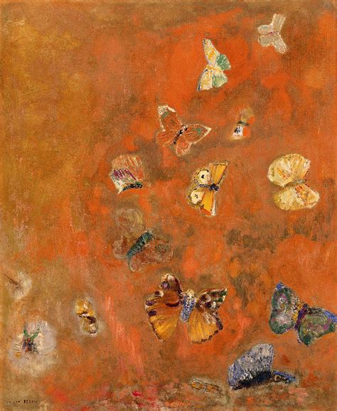 Odilon redon was born bertrand jean redon to a prosperous family in bordeaux. Papillons Painting by Odilon Redon