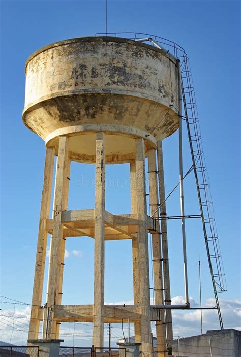 Elevated Water Tank Stock Photo Image Of Mortar Drink 21500832