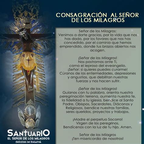 Sintético 93 Foto Oracion Por Los Enfermos Al Señor De Los Milagros