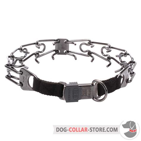 Dog Pinch Collar With Click Lock Buckle Dog Prong Collar