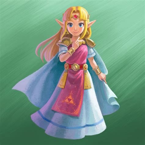 Princess Zelda Character Art Legend Of Zelda A Link Between Worlds Ds New Zelda Zelda