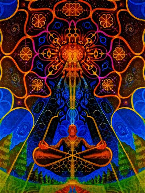 Pin By Blated On Sacred Geo Psychedelic Art Art Visionary Art