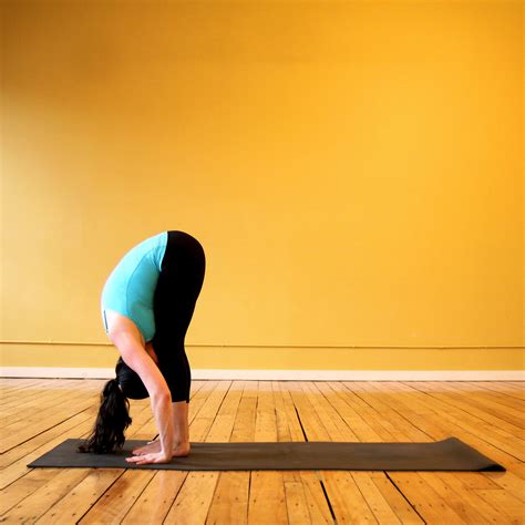 Standing Forward Bend Yoga Poses For Prettier Posture Popsugar
