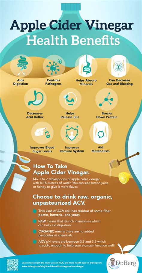 the 9 benefits of apple cider vinegar benefits of apple cider vinegar to your health [infographic]