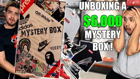 Unboxing A 6000 Hypebeast Mystery Box Supreme Nike Off White And