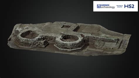 Coleshill Gatehouse 3d Model By Wessex Archaeology
