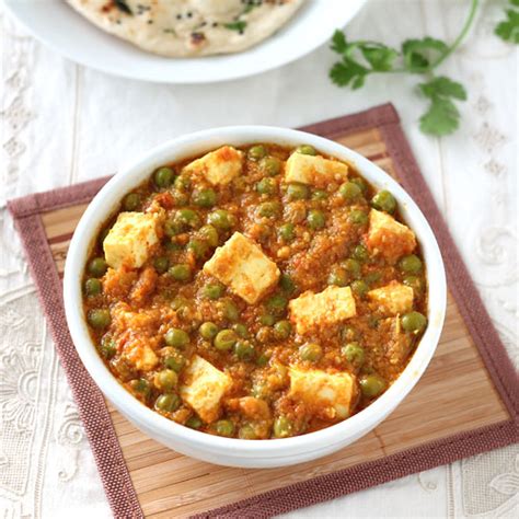 Matar Paneer Recipe Easy Paneer Mutter Masala With Step By Step Photo