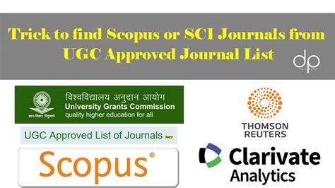 Metrics based on scopus® data as of april 2021. Trick to find Scopus or SCI Journals from UGC Approved ...