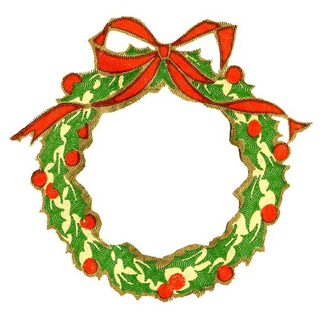22 Christmas Wreath Clipart Frames The Graphics Fairy