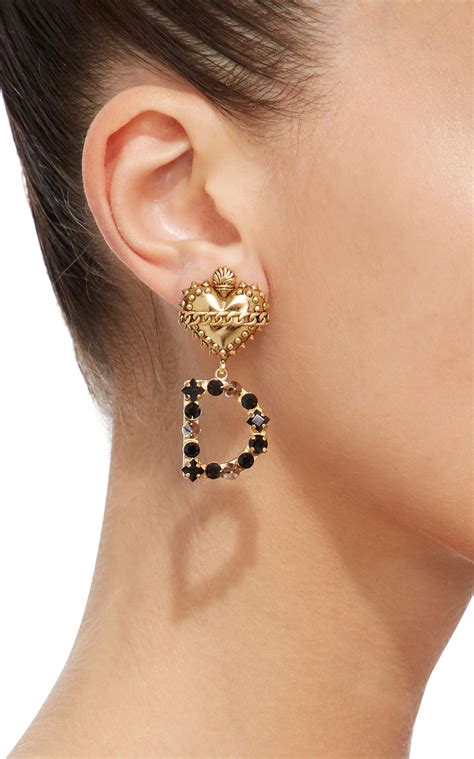 dolce and gabanna statement logo earrings available for pre sale with an estimated may 7 2018