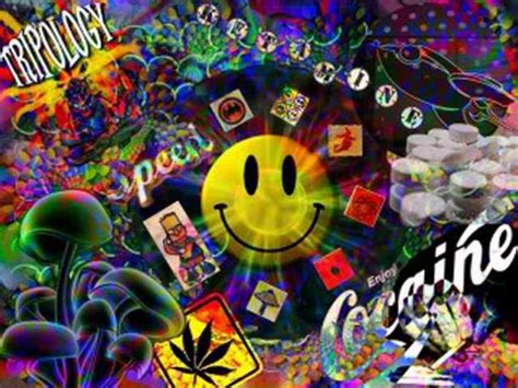 50 Psychedelic Weed Wallpapers Wallpapersafari