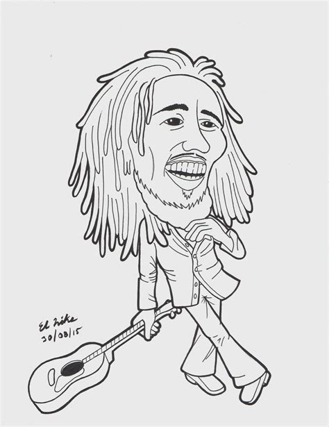 Draw cartoon people in 4 easy steps lets you learn how to draw some fun charac. Bob Marley by El-KiKe on DeviantArt