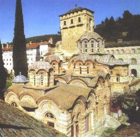Hilandar Monastery On Mount Athos